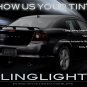 Dodge Avenger Tinted Smoked Taillamps Taillights Overlays Protection Film