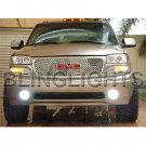 LED Halo Angel Eye Fog Lights for 2002-2007 GMC Sierra GMT800 LED Halo Angel Eye Fog Lights for 2002-2007 GMC Sierra GMT800