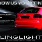 Audi A3 Tinted Tail Lamps Lights Overlays Kit Smoked Film Protection