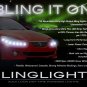 LED DRL Head Light Strips Daytime Running Lamps for Toyota Solara