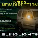 Jeep Liberty LED Side Mirror View Turnsignals Accent Lights Mirrors Turn Signalers Lamps Signals Jeep Liberty LED Side Mirror View Turnsignals Accent Lights Mirrors Turn Signalers Lamps Signals