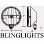Toyota Cami Rush Off Road Auxiliary Driving Lights Offroad Bumper Brush Nudge Light Bar Lamps Kit