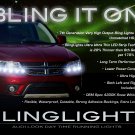 Dodge Journey LED DRL Head Light Strips Day Time Running Lamp Kit