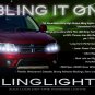 Dodge Journey LED DRL Head Light Strips Day Time Running Lamp Kit