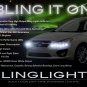 LED DRL Head Light Strips Daytime Running Lamps for Subaru Impreza all years