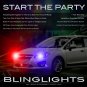 Subaru Impreza Head Lamp Police Strobe Light Kit Blue White Red Green Purple