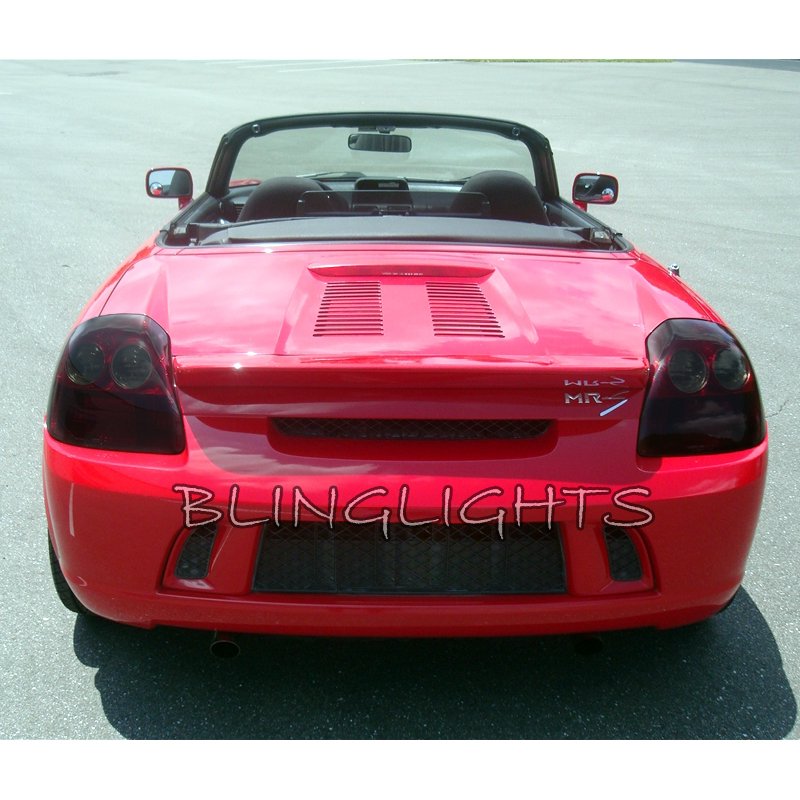 Toyota MR2 Tinted Smoked Taillamps Taillights Overlays Film Protection