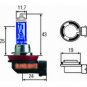 H8 35 Watt Bright White Upgrade Replacement Light Bulbs for 35w Fog Lamps Lights Foglamps Foglights