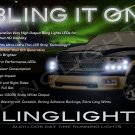 2009-2012 Dodge Ram LED DRL Head Light Strips Day Time Running Lamp Kit