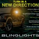 Dodge Ram LED Side Mirror Lights Turn Signal Lamp Set Kit Pair