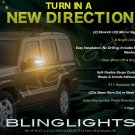 2006 2007 2008 2009 2010 Jeep Commander LED Side Mirrors Turnsignals Lights Turn Signals Signalers