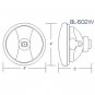 1994 1995 1996 1997 Honda Accord Erebuni Body Kit Fog Lamps Driving Lights Bumper Foglamps Foglights