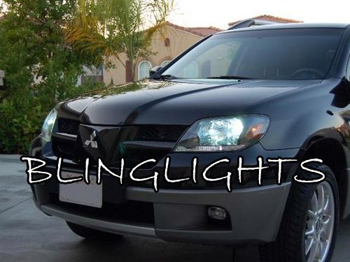 Mitsubishi Outlander Head Lamp Replacement Light Bulbs 4750K Bright White