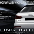 Audi Q3 Tinted Smoked Protection Overlays Film for Taillamps Taillights Tail Lamps Lights Tint Smoke