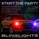 Audi Q3 Strobe Police Light Kit for Headlamps Headlights Head Lamps Strobes Lights