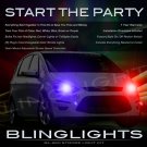 Ford S-Max Strobe Police Light Kit for Headlamps Headlights Head Lamps Lights Strobes