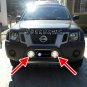 Nissan Armada Westin Bumper Lamp Bar Auxiliary Driving Lights Kit Off Road Lighting