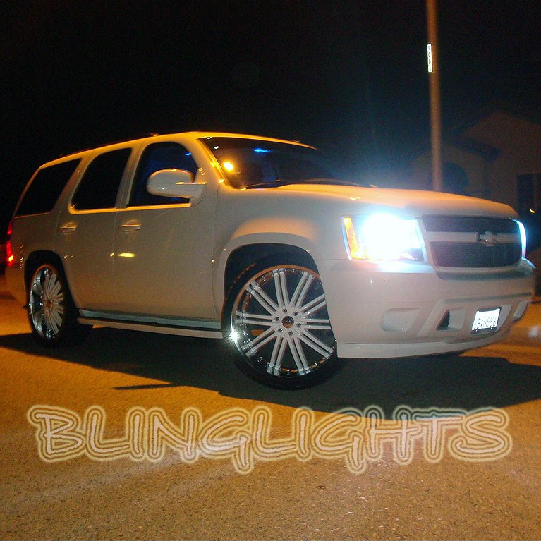 Chevrolet Tahoe Head Lamp Super White Bright Light Bulbs Chevy Replacement Upgrade