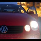 Volkswagen VW Polo HID Simulated Head Lamp Light Bulbs Replacement Upgrade Mk4 9N 9N3 6R GTI