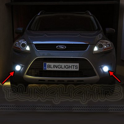 2008 2009 2010 2011 2012 Ford Kuga Xenon Fog Lamps Driving Lights Foglamps Foglights Kit