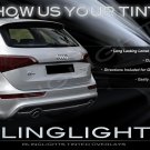 Audi Q5 Tinted Smoked Protection Overlays Film for Taillamps Taillights Tail Lamps Lights