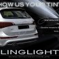 Audi Q5 Tinted Smoked Protection Overlays Film for Taillamps Taillights Tail Lamps Lights