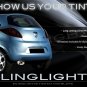 Ford Ka Murdered Out Taillight Covers Smoked Taillamp Overlays