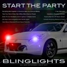 Z34 Nissan 370Z Fairlady Z Police Strobe Light Kit for Headlamps Headlights Head Lamps Lights