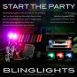 Mitsubishi Montero Sport Strobe Police Light Kit for Headlamps Headlights Head Lamps Lights Strobes