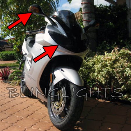 2005 2006 2007 2008 2009 Triumph Sprint ST 1050 Tinted Protection Overlay Headlamp Headlight Film