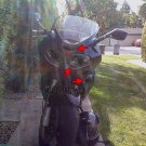 1999 2000 2001 2002 2003 2004 Triumph ST RS 955I 955 Tint Protection Overlays Headlamps Headlights