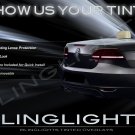 2012-2014 VW EOS Smoke Tail Light Lamp Tint Overlay Kit Taillamps Volkswagen Tinted Protection Film 2012-2014 VW EOS Smoke Tail Light Lamp Tint Overlay Kit Taillamps Volkswagen Tinted Protection Film