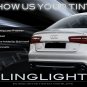 Audi A6 Tinted Smoked Protection Overlays Film for Taillamps Taillights Tail Lamps Lights Tint Smoke