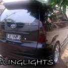 Toyota Avanza Tinted Smoked Overlays Protection For Taillamps Taillights Tail Lamps Lights Film
