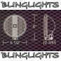 Volkswagen VW Caddy Auxiliary Lamp Brush Bar Driving Lights Off Road Aux Offroad Lamps Kit