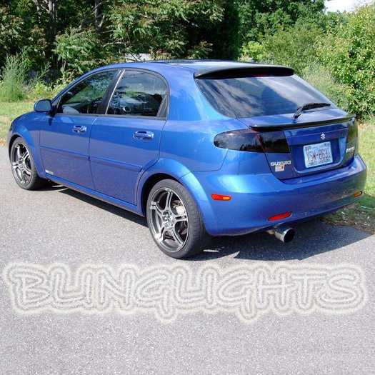 Suzuki Reno Tinted Smoked Protection Overlays Film for Taillamps Taillights Tail Lamps Lights