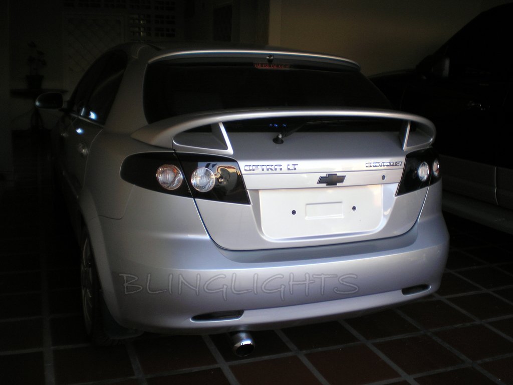 Holden JF Viva Hatch Tinted Smoked Protection Overlays for Taillamps Taillights Tail Lamps Lights