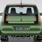 Skoda Citigo Tinted Smoked Taillamps Taillights Tail Lamps Lights Protection Overlays Film &Aring;&nbsp;koda