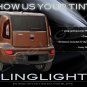 BlingLights Brand Tinted Protective Taillight Film Covers for 2009-2013 Kia Soul