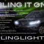 Honda CR-V LED DRL Head Light Strips Daytime Running Lamp Kit CRV