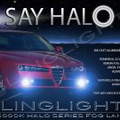 LED Halo Fog Lights for 2005 2006 2007 2008 2009 2010 2011 Alfa Romeo 159
