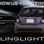 Daewoo Kalos Tinted Smoked Protection Overlays for Taillamps Taillights Tail Lamps Lights
