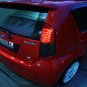 Toyota Duet Tinted Smoked Protection Overlays for Taillamps Taillights Tail Lamps Lights