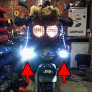 Yamaha XTV 750 Super Ténéré Blue LED Fog Lamps Driving Lights Kit Yamaha XTV 750 Super Ténéré Blue LED Fog Lamps Driving Lights Kit