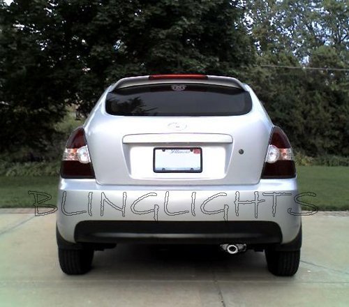 Hyundai Brio Tinted Smoked Protection Overlays Film for Taillamps Taillights Tail Lamps Lights