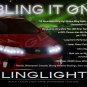Kia Cerato LED DRL Strips for Headlamps Headlights Head Lamps Day Time Running Strip Lights