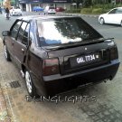 Proton Iswara Tinted Smoked Tail Lamp Light Overlay Kit Protection Film