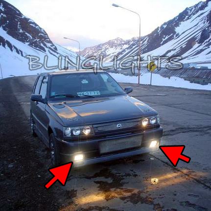 Fiat Uno Xenon Fog Lamps Driving Lights Foglamps Foglights Drivinglights Kit