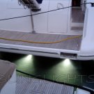 Azimut Yacht LED Underwater Aqua Lamp Marine Under Fish Boat Lights Custom Thru Hull Lighting