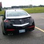 2009-2013 Acura TL Tint Smoke Tail Lamps Lights Overlays Kit Protection Film
